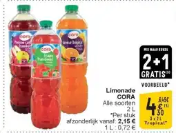 Cora Limonade CORA aanbieding