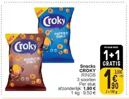 Cora Snacks CROKY aanbieding