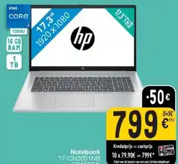 Cora Notebook 17-CN2051NB aanbieding