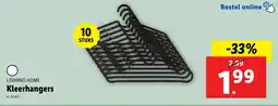 Lidl Livarno home kleerhangers aanbieding