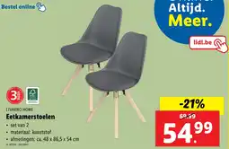 Lidl LIVARNO HOME Eetkamerstoelen aanbieding