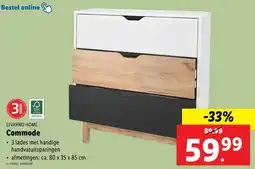 Lidl Livarno home commode aanbieding