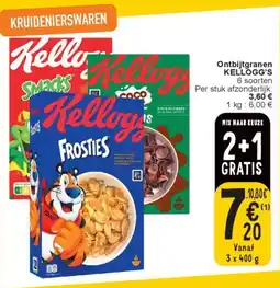 Cora Ontbijtgranen KELLOGG'S aanbieding