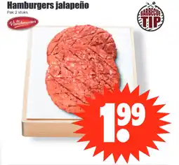 Dirk Hamburgers jalapeño aanbieding