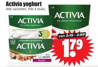 Dirk Activia yoghurt aanbieding