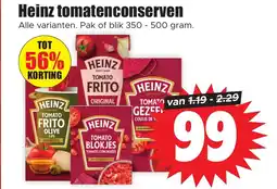 Dirk NL HEINZ tomatenconserven aanbieding