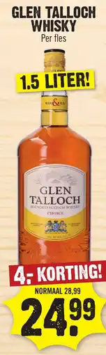 Dirk GLEN TALLOCH whisky aanbieding