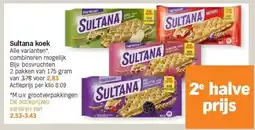 Sultana koek