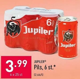 ALDI Jupiler pils aanbieding