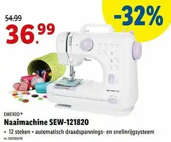 Emerio naaimachine sew-121820