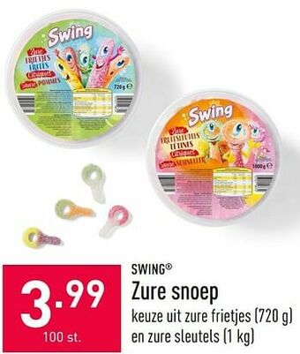 ALDI Zure snoep aanbieding