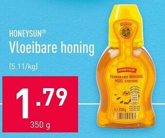 ALDI Vloeibare honing aanbieding