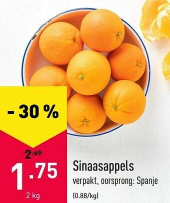 ALDI Sinaasappels aanbieding