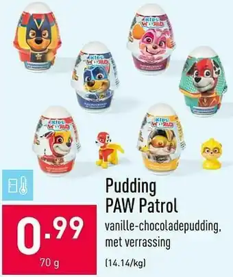 Pudding paw patrol
