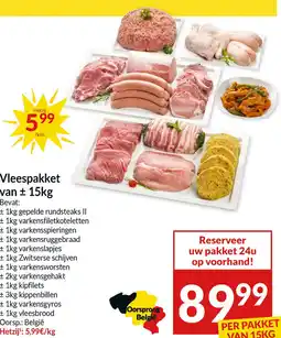 Intermarché Vleespakket aanbieding