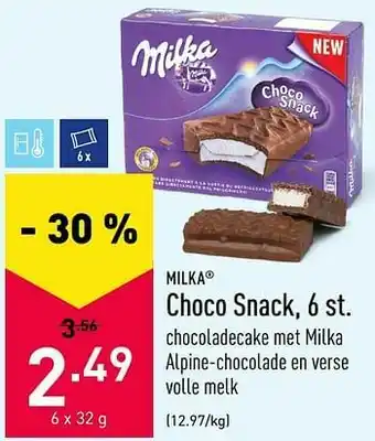 ALDI Choco snack aanbieding