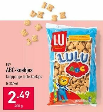 ALDI Abc-koekjes aanbieding