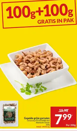 Intermarché Gepelde grijze garnalen aanbieding