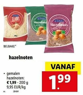 Gemalen hazelnoten