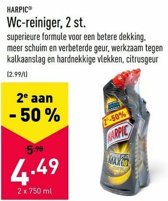 ALDI Wc-reiniger aanbieding