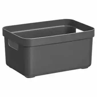 Kwantum Opbergbox Sigma Antraciet 5 Liter aanbieding