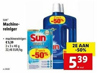 Lidl Machinereiniger aanbieding