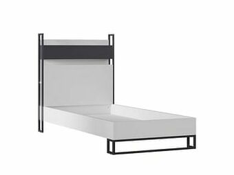Deba Meubelen Bed LEGEND 90x200 - Wit Wit aanbieding