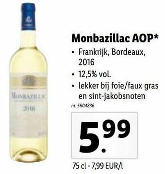 Monbazillac aop