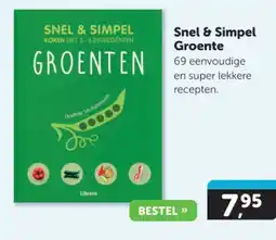 Boekenvoordeel Snel & simpel groente aanbieding