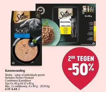 Delhaize Kattenvoeding aanbieding