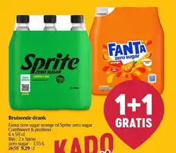 Delhaize Bruisende drank aanbieding