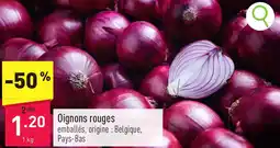 ALDI Oignons rouges aanbieding