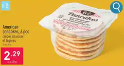 ALDI American pancakes aanbieding