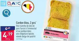 ALDI Cordon bleu aanbieding