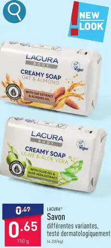ALDI LACURA Savon aanbieding