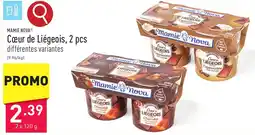 ALDI MAMIE NOVA Cœur de Liégeois aanbieding