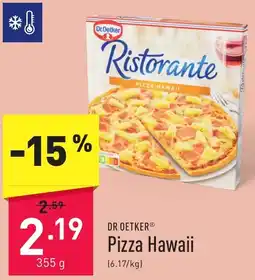 ALDI DR OETKER Pizza Hawaii aanbieding