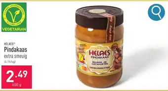 ALDI HELAES Pindakaas aanbieding