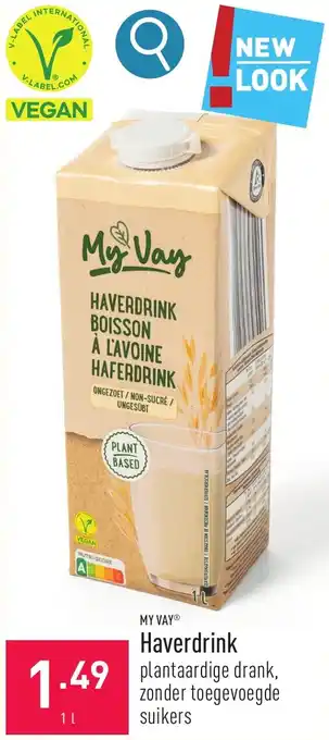 ALDI MY VAY Haverdrink aanbieding
