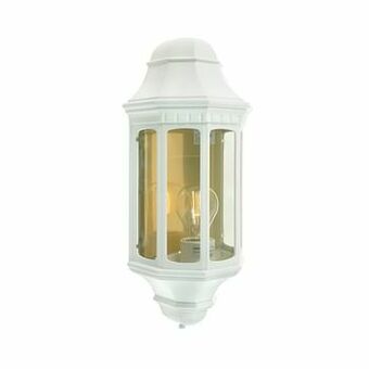 Zelfbouwmarkt Wandlamp Buiten - E27 - 46w - Wit aanbieding