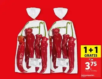 Lidl Zoete puntpaprika’s aanbieding