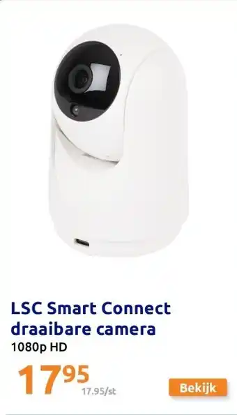 Action LSC Smart Connect draaibare camera aanbieding