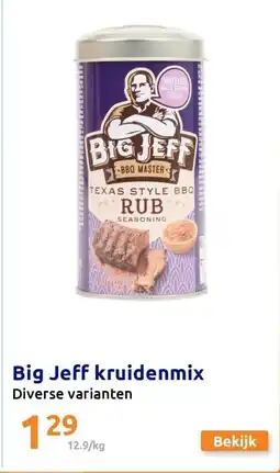 Action Big Jeff kruidenmix aanbieding