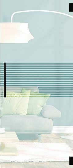 Zelfbouwmarkt Glazen Deur 8mm Mat+15 Heldere Lijn’middle’730mm-set Vierkant Zwart aanbieding