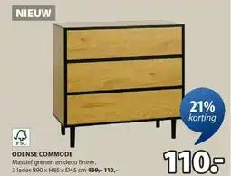 Jysk ODENSE COMMODE aanbieding