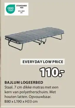 Jysk BAJLUM LOGEERBED aanbieding