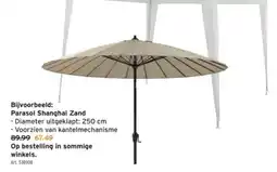 GAMMA Parasol Shanghai Zand aanbieding