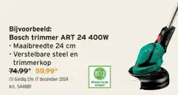GAMMA Bosch trimmer ART 24 400W aanbieding