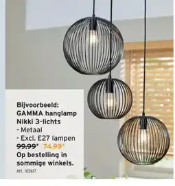 GAMMA GAMMA hanglamp aanbieding