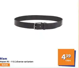 Action Riem aanbieding